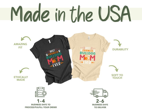 French Bulldog Mom Shirt, Gift For Bulldog Lover, Dog Mom Shirt, Dog Lover Gift, Pet Lover Shirt, Dog Parent T-Shirt, Cute Bulldog T-Shirt