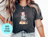 Cute Kittens T-Shirt - Floral Cat Mom Purr Shirt - Animal Lover Tee, Cat Lovers Shirt, Gift for Her - Funny Kittens, Trendy Cat Shirt