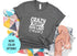 Crazy Puppy Dog Lady T-Shirt - Dog Puppy Mama T-Shirt, Gifts for Dog Lovers - Animal Lover T-Shirt Dog Paws T-Shirt - T-Shirt for Women