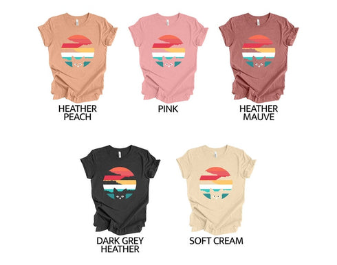 Funny Cat Sunset Shirt, Cat Mom T-shirt, Sunset Shirt For Cat Lover, Funny Shirts, Cute Cat Shirt, Gift For Cat Owners, Sunset Shirt