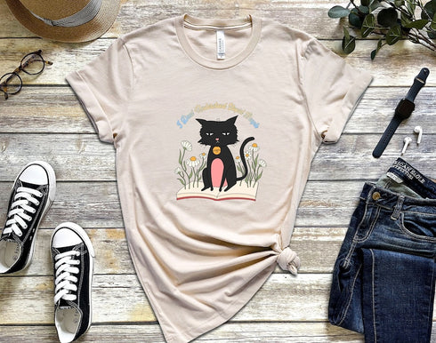 I Don't Understand Stupid People T-Shirt, Animal Lover Tee, Shirt for Cat Lover, Floral Kitty Tee, T-Shirt Outdoor for Women, Lovers Shirt