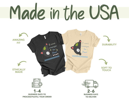 A Meow Message The Heart T-shirt, Cat Lover Gift, Funny Cat Shirt, Cat Mama Tshirt, Crazy Cat Lady, Gift For Her, Mama Life Shirt