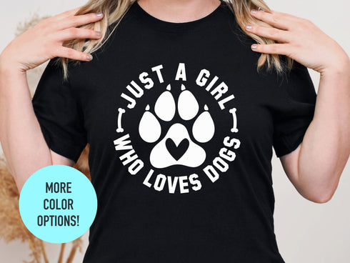 Just a Girl Who Loves Corgis Shirt, Dog Lover Shirt, Gift for Dog Lover, Dog Mom Shirt, Cute Corgi Shirt, Dog Owner Gift, Dog Mom Shirt