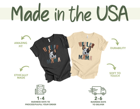 Heeler Dog Mama Shirt, Pet Mom Gift for Heeler Dog Lovers, Heeler Dog Owner Shirt, Heeler Dog Mama Tee, Heeler Dog Lover Shirt, Fur Mama