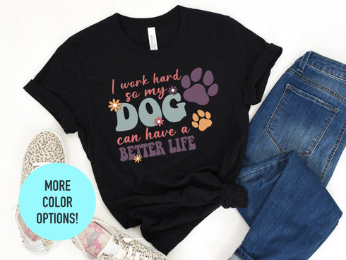 Dog Mom T-shirt Gift, Dog Owner Gift, Dog Mom Tee, Dog Mom Shirts, Gift For Dog Lover, Dog Lover T-shirt, Canine Mom Shirt, Fur Mama tee