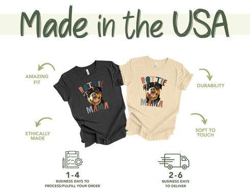 Rottweiler Shirt, Dog Mom Shirt, Rottie Shirt, Dog Mom Gifts, Mothers Day Shirt, Gifts For Moms, New Puppy Gift, Dog Lover Gift,Rottweiler