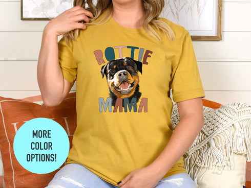 Rottweiler Shirt, Dog Mom Shirt, Rottie Shirt, Dog Mom Gifts, Mothers Day Shirt, Gifts For Moms, New Puppy Gift, Dog Lover Gift,Rottweiler