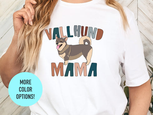Swedish Vallhund Mama Shirts, Dog Mom, Dog Mom Gifts, Mothers Day Shirt, Gifts For Moms, New Puppy Gift,Dog Lover Gift, Dog Shirt for Women
