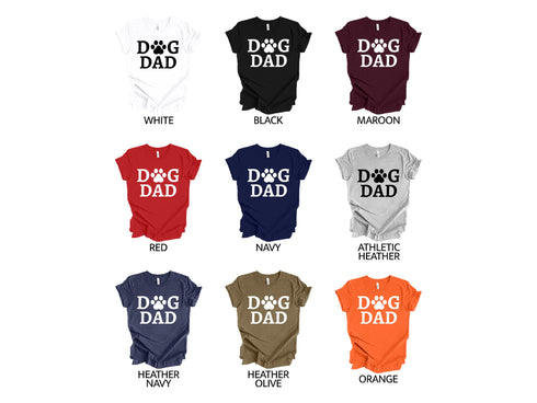 Dog Dad Shirt for Fathers Day Gift for Men, Dog Dad TShirt for Men, Dog Dad Gift for Birthday Gift for Dad, Funny Dog Dad Gift for Dog Lover