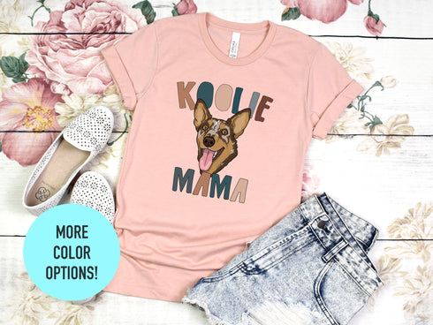 Koolie Mama Shirt, Koolie Lover Shirt, Australian Koolie Dog Tshirt, Canine Lover, Animal Shirt, Dog Mom Shirt, Aussie Koolie Mom Shirt