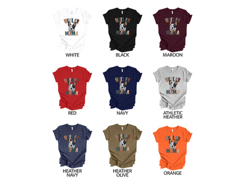 Heeler Dog Mama Shirt, Pet Mom Gift for Heeler Dog Lovers, Heeler Dog Owner Shirt, Heeler Dog Mama Tee, Heeler Dog Lover Shirt, Fur Mama