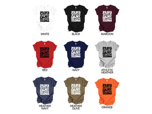 Dog Lover shirt Womens Dog Shirt Cute Dog Paw Shirt Dog Owners Gifts Funny Dog Shirt Dog Shirt for Women Cute Puppy Shirt