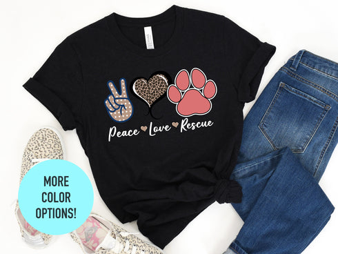 Dog Lover shirt Womens Dog Shirt Cute Dog Paw Shirt Dog Owners Gifts Funny Dog Shirt Dog Shirt for Women Cute Puppy Shirt Rescue Dog Shirt
