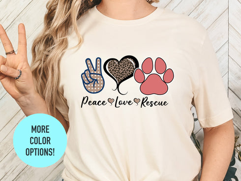 Dog Lover shirt Womens Dog Shirt Cute Dog Paw Shirt Dog Owners Gifts Funny Dog Shirt Dog Shirt for Women Cute Puppy Shirt Rescue Dog Shirt