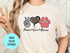 Dog Lover shirt Womens Dog Shirt Cute Dog Paw Shirt Dog Owners Gifts Funny Dog Shirt Dog Shirt for Women Cute Puppy Shirt Rescue Dog Shirt