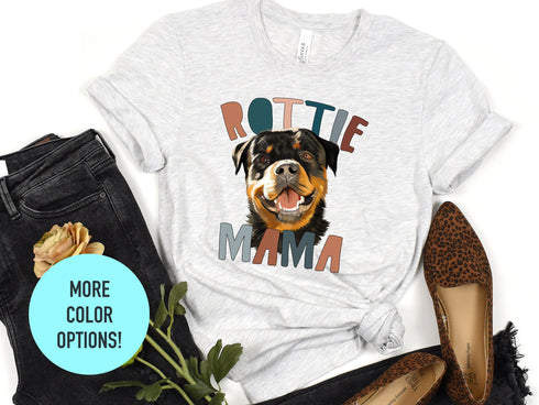 Rottweiler Shirt, Dog Mom Shirt, Rottie Shirt, Dog Mom Gifts, Mothers Day Shirt, Gifts For Moms, New Puppy Gift, Dog Lover Gift,Rottweiler