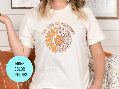 You Are My Sunshine Shirt, Dog Mom, Dog Mom Gifts, Mothers Day Shirt, Gifts For Moms, New Puppy Gift,Dog Lover Gift, Dog Shirt for Women