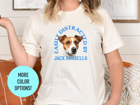 Jack Rusell Lover Unisex Shirt, Gift for Jack Rusell Lovers, New Dog Owner Shirt, Jack Rusell Lover Tee, Dog Lover Shirt, Fur Mama