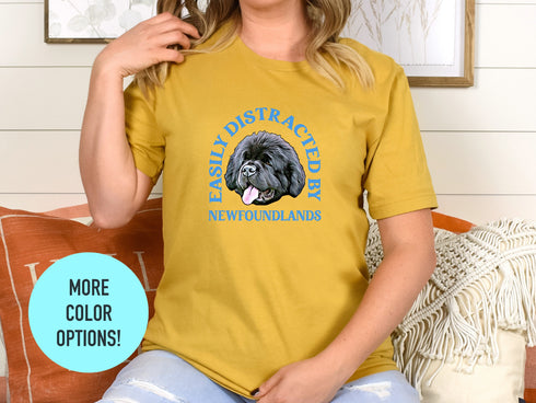 Newfoundland Lover Unisex Shirt, Gift for Newfoundland Lovers, New Dog Owner Shirt, Newfoundland Lover Tee, Dog Lover Shirt, Fur Mama