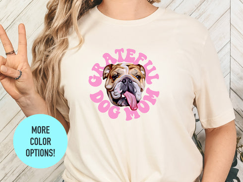 Bulldog Coffee Mama Shirt, Pet Mom Gift for Bulldog Lovers, Bulldog Dog Owner Shirt, Bulldog Dog Mama Tee, Bulldog Dog Lover Shirt, Coffee
