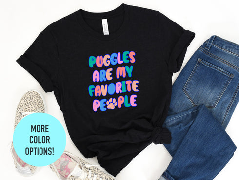 Puggle Paw Lover Unisex Shirt, Gift for Puggle Lovers, New Dog Puggle Owner Shirt, Puggle Lover Tee, Dog Lover Shirt, Fur Mama