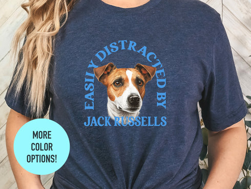 Jack Rusell Lover Unisex Shirt, Gift for Jack Rusell Lovers, New Dog Owner Shirt, Jack Rusell Lover Tee, Dog Lover Shirt, Fur Mama