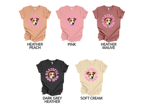 Jack Rusell Greatful Lover Unisex Shirt, Gift for Jack Rusell Lovers, New Dog Owner Shirt, Jack Rusell Lover Tee, Dog Lover Shirt, Fur Mama