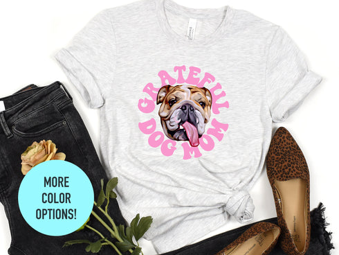Bulldog Coffee Mama Shirt, Pet Mom Gift for Bulldog Lovers, Bulldog Dog Owner Shirt, Bulldog Dog Mama Tee, Bulldog Dog Lover Shirt, Coffee