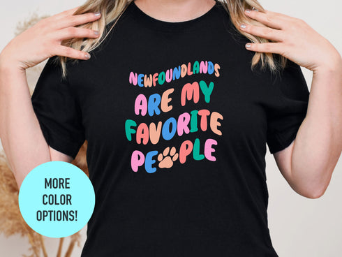 Newfoundland Dog Unisex Shirt, Gift for Newfoundland Lovers, New Dog Owner Shirt, Newfoundland Lover Tee, Dog Lover Shirt, Fur Mama