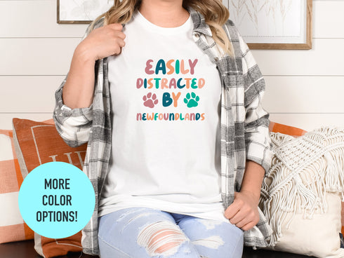 Newfoundland Dog Mama Tee, Pet Mom Gift for, Newfoundland Dog Owner Shirt, Newfoundland Dog Mama Tee, Dog Lover Shirt, Fur Mama