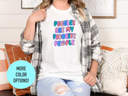 Puggle Paw Lover Unisex Shirt, Gift for Puggle Lovers, New Dog Puggle Owner Shirt, Puggle Lover Tee, Dog Lover Shirt, Fur Mama
