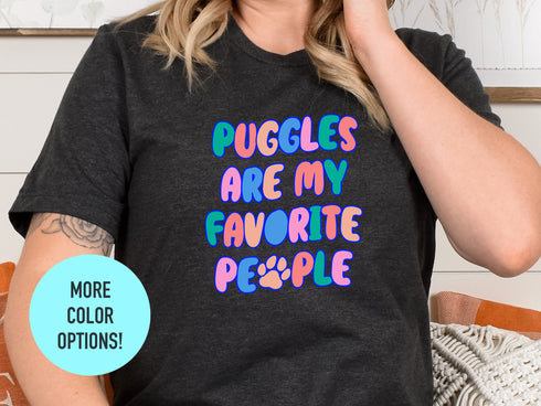 Puggle Paw Lover Unisex Shirt, Gift for Puggle Lovers, New Dog Puggle Owner Shirt, Puggle Lover Tee, Dog Lover Shirt, Fur Mama