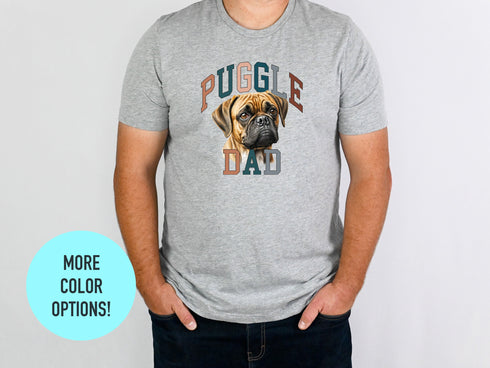 Puggle Dog Dad Shirt for Fathers Day Gift for Men, Puggle Dog Dad Tshirt for Men, Dog Dad Gift for Birthday Gift for Dad, Gift for Dog Lover