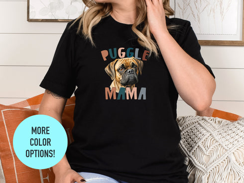 Puggle Dog Mama Shirt, Pet Mom Gift for, Puggle Dog Owner Shirt, Puggle Dog Mama Tee, Dog Lover Shirt, Fur Mama, New Puggle Dog Owner Shirt