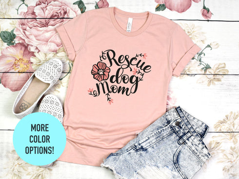 Rescue Dog Lover shirt, Unisex Dog Shirt, Dog Paw Shirt, Dog Owner Gifts, Funny Dog Shirt, Cute Puppy Shirt Rescue Dog Shirt, Unisex Shirt