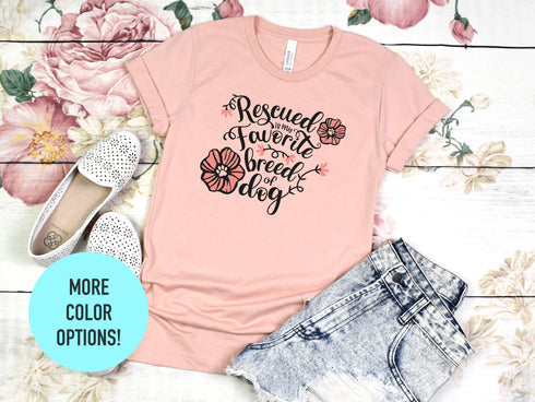 Rescue Adopt Dog Shirt, Dog Shirt, Gift for Dog Lover, Dog Mom T-Shirt, Adoption Shirts, Animal Rescue Dog T-shirt, Dog Dad Shirt, Fur Mama